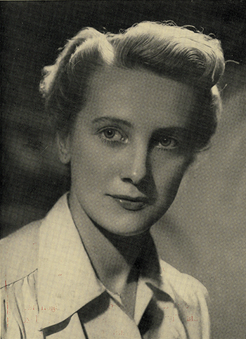 Lia Timmermans, 1954 Lia Timmermans, 1954