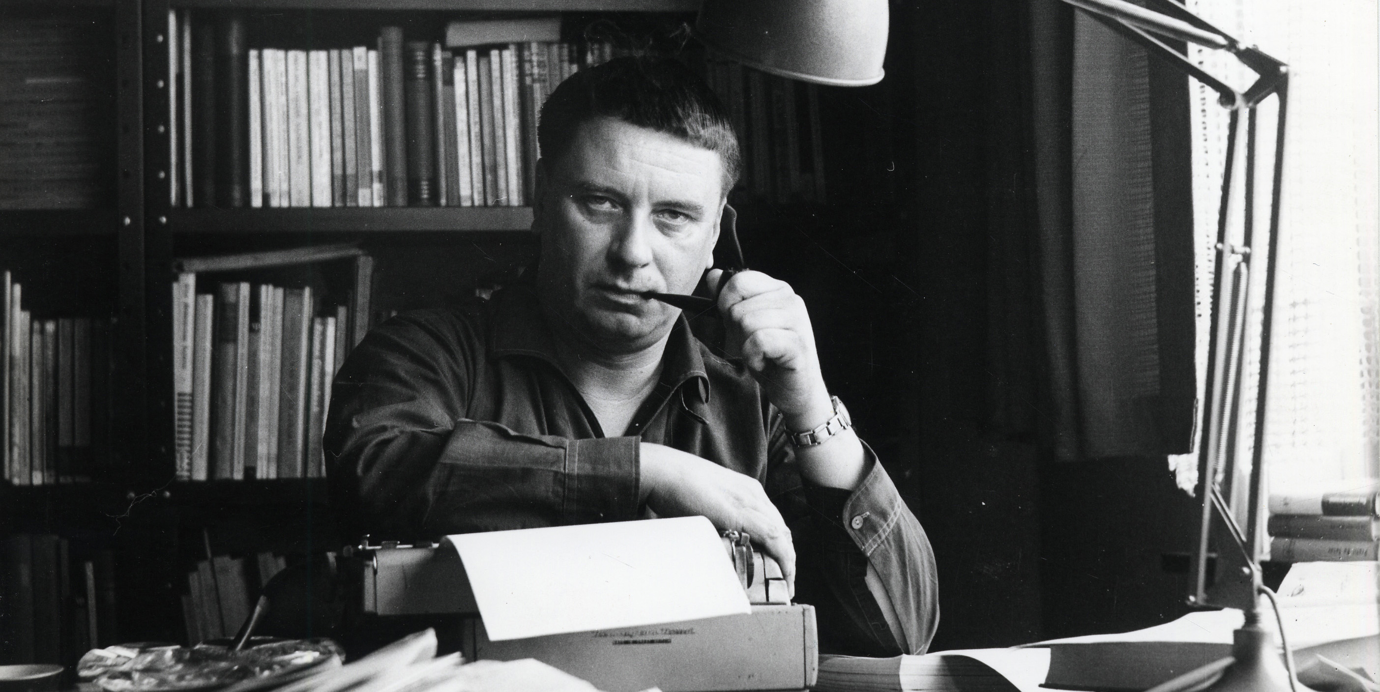 Hubert Lampo, 1965 – foto Belgisch Instituut voor Voorlichting en Documentatie