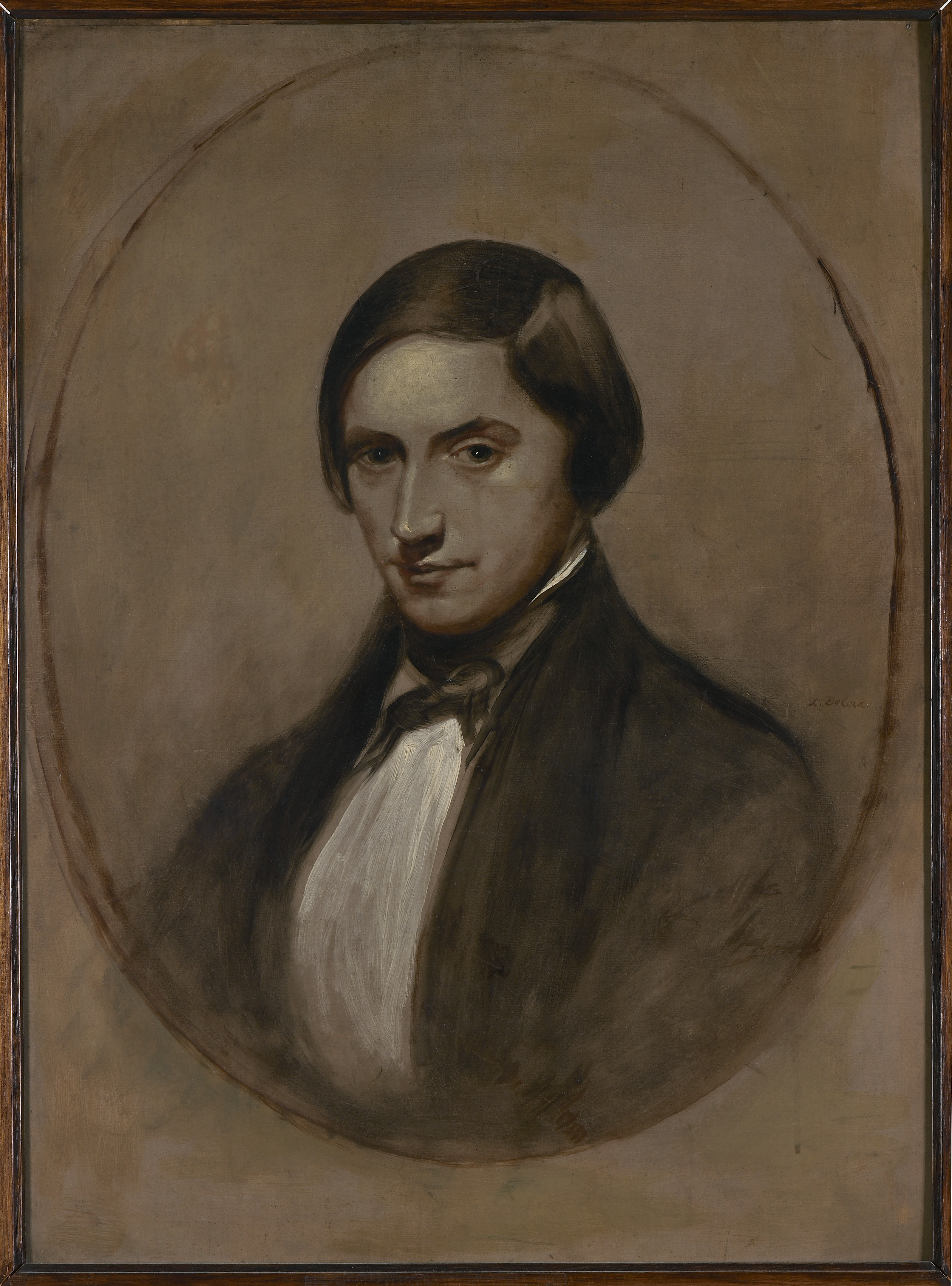 Portret van de jonge Hendrik Conscience door Xavier de Cock [1838]