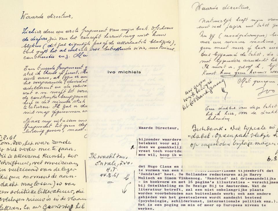 Correspondentie met Herman Teirlinck Correspondentie met Herman Teirlinck