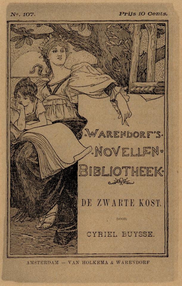 Cover 'de zwarte kost', Cyriel Buysse