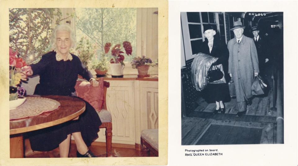foto's uit het reisalbum van Emma Clément, 1923-1928