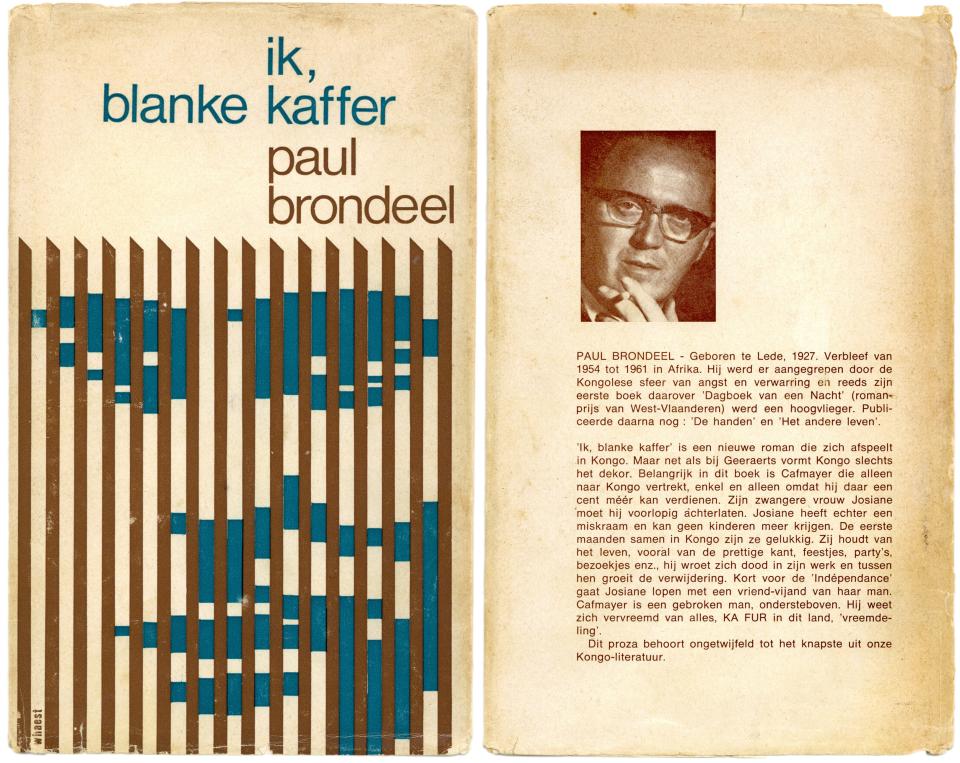 Kaft Ik blanke kaffer, Paul Brondeel