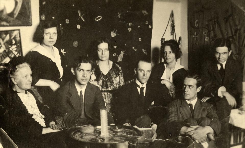 Van Ostaijen en Clément in Berlijn