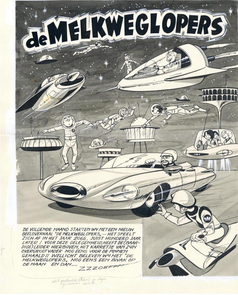 Cover van De melkweglopers van Paul Geerts