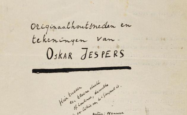 Foto van de voorpagina van het manuscript Bezette stad