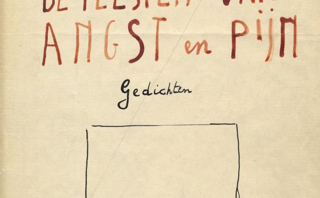 Cover van het manuscript van De feesten van angst en pijn