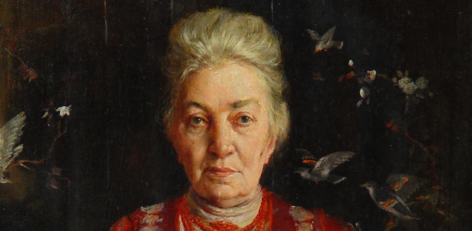 Portretschilderij van Virginie Loveling