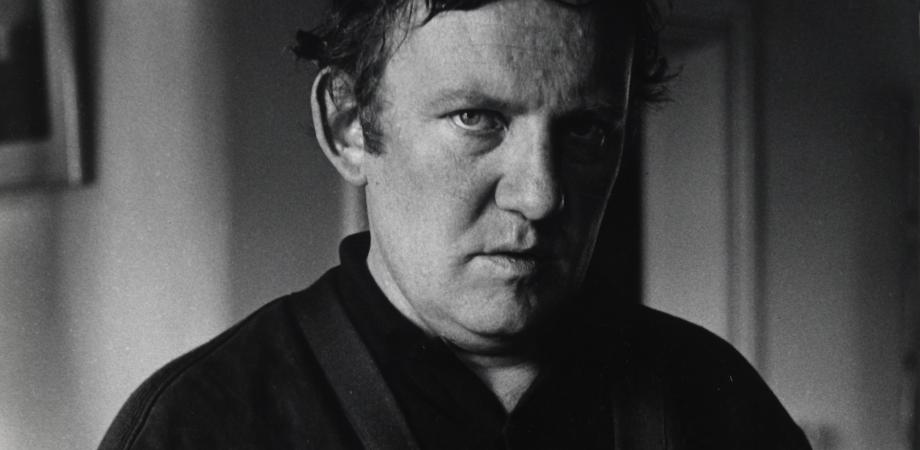 Portretfoto van Hugo Claus, 1966 – foto: Jan Coppens - klein Portretfoto van Hugo Claus, 1966 – foto: Jan Coppens - klein