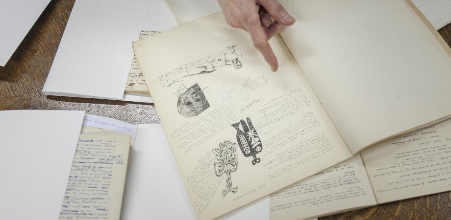 Geïllustreerde handschriften van Hugo Claus Geïllustreerde handschriften van Hugo Claus