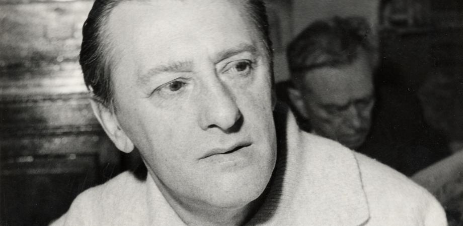 Portretfoto van Louis Paul Boon, ca. 1965 – foto: Belgisch Instituut voor Voorlichting en Documentatie